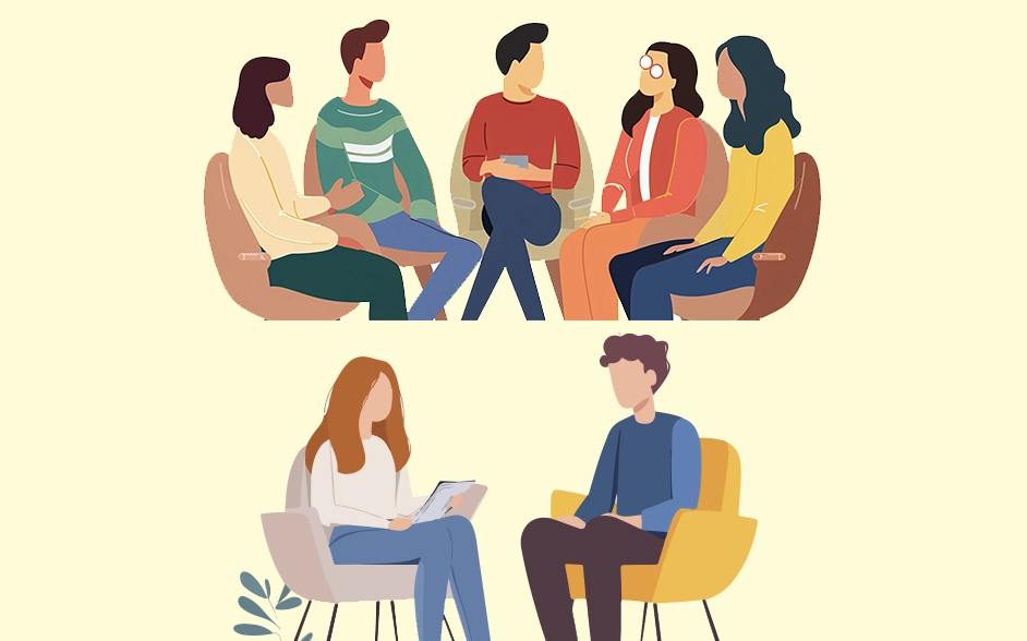Group Therapy vs Individual Therapy for Addiction Recovery