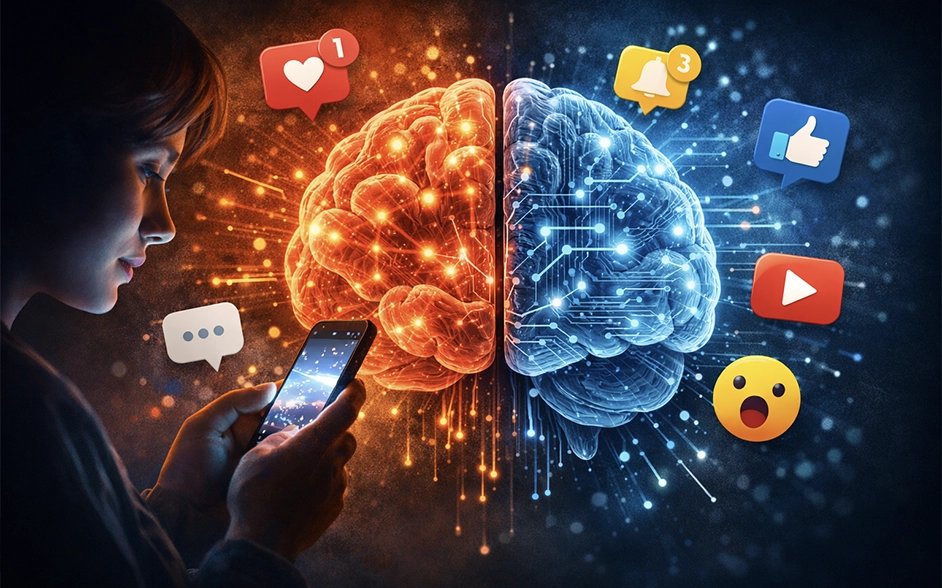 How Social Media Addiction Is Rewiring Your Brain