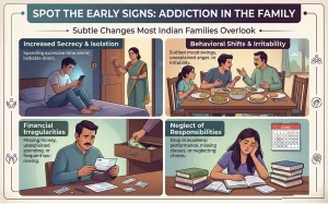 Early signs of addiction, common addiction symptoms and subtle substance abuse signs