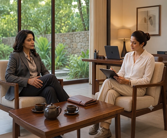 Confidential celebrity rehab — Veda Wellness India