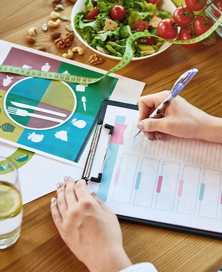 Nutrition therapy supporting addiction recovery and holistic mental wellness at Veda Wellness