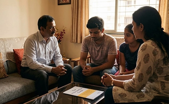 Family intervention guide for helping a loved one struggling with addiction seek rehab in India